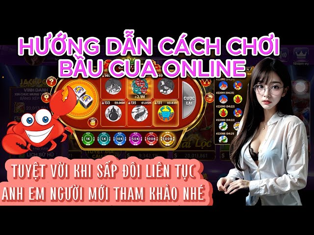Hướng dẫn chơi bầu cua online